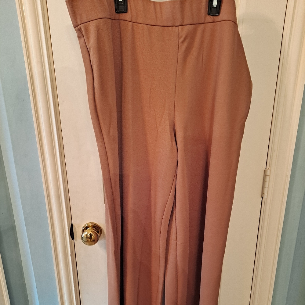 WOMEN'S XL POLY BLEND WIDE LEG PANT BY ISAAC MIZRAHI